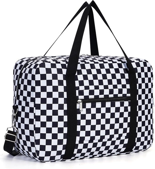 For Spirit Airlines Personal Item Bag Foldable Travel Duffel Bag Tote Carry on Luggage Duffle Overnight for Women and Men