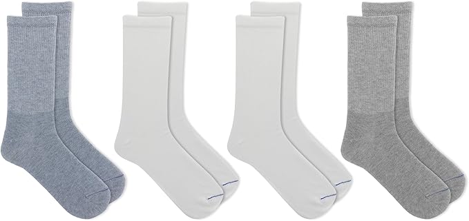 Dr. Scholl's Women's Diabetes & Circulator Socks - 4, 6, & 12 Pair Packs - Non-Binding Moisture Management