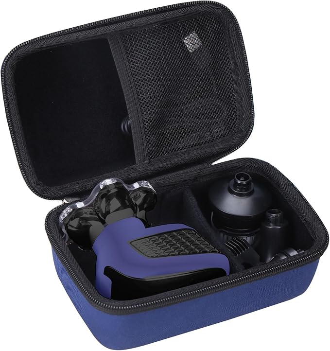 Hard Travel Head Shaver Case for Wyklaus Upgrade Head Shaver 7D for Bald Men, Razor Case Compatible with FlexSeries/SHPAVVER Bald Shaver(Box Only)