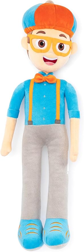 Jay Franco Plush Pillow Buddy Super Soft Polyester Microfiber | Blippi 24 Inches