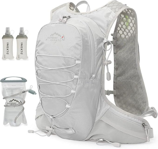 IX INOXTO Running Hydration Vest for Men Women Water Backpack for Running 3L Running Hydration Pack for Trail Running Marathon Race Hiking