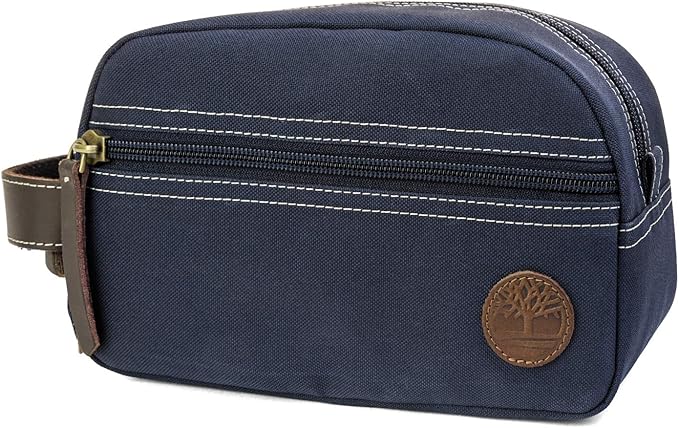 Timberland Men's Toiletry Bag Canvas Travel Kit Organizer