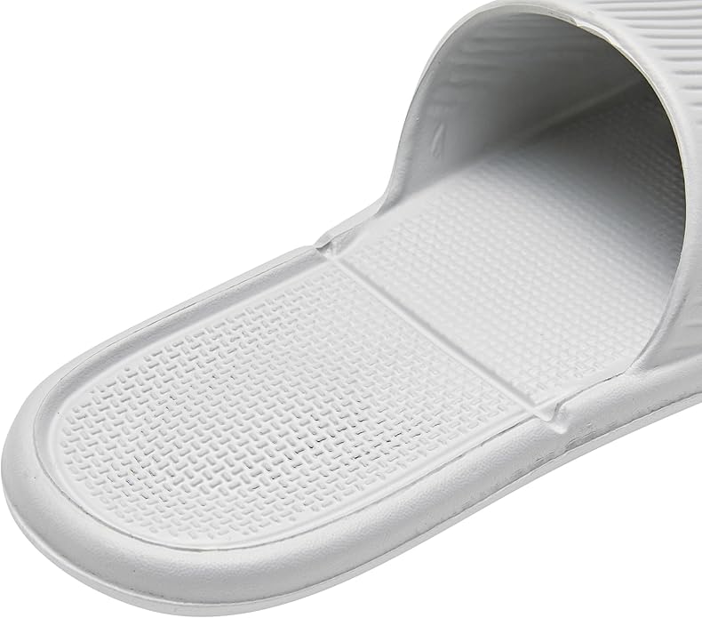 Shower Shoes Travel Foldable Portable Non Slip Slippers for Hotel Guests Swimming Spa Unisex Men Women Lightweight EVA Bathroom Slides Quick Drying Water Resistant Footwear