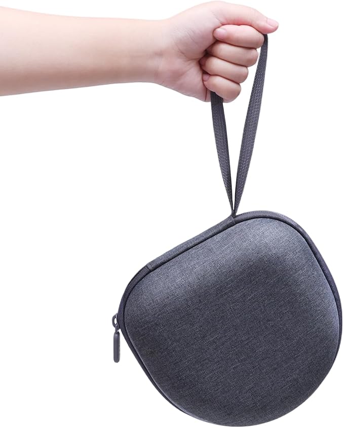 Headphone Case Compatible with BERIBES/TOZO/KVIDIO/Beats/Soundcore Anker/JBL Noise Cancelling Over-Ear Headphones, Gray