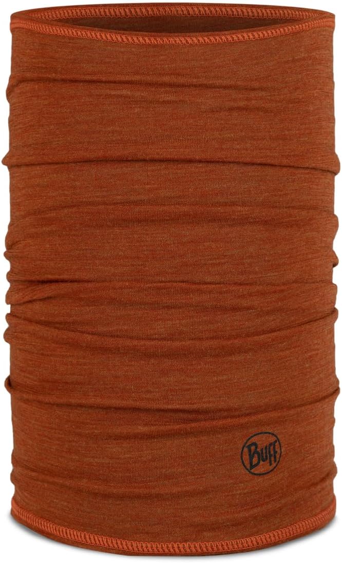 Buff Lightweight Merino Wool Neck Gaiter, 100% Ethically Sourced Wool,Versatile, Temperature Regulating Face Mask