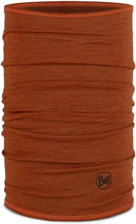 Buff Lightweight Merino Wool Neck Gaiter, 100% Ethically Sourced Wool,Versatile, Temperature Regulating Face Mask