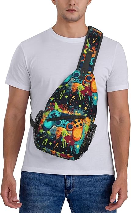 Sling Backpack Unisex Crossbody Chest Bag Shoulder Chest Bag For Women Men Hiking Travel