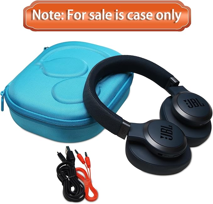 LTGEM Case Compatible with JBL Junior 320BT / Junior 320 / Tune 770NC / 510BT / 720BT / 520BT / 520C / 670NC, for JBL Live 770NC / 670NC / 680NC / 780NC Headphones, Sky Blue