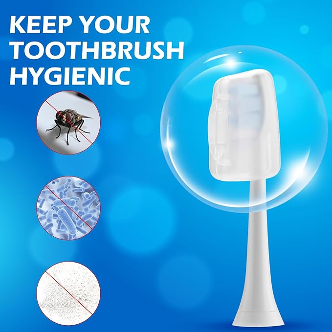 Toothbrush Travel Case for Oral B/Oral-B Pro 1000 1500 5000 7000 & Philips Sonicare 4100 1100 5300 5100 6100/iO Electric Toothbrush, Hard Protective Storage Bag (Silver case&toothbrush cap)