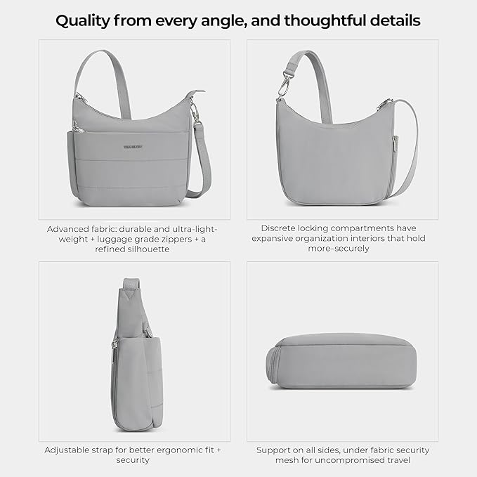 Travelon Anti-theft Roam Medium Crossbody