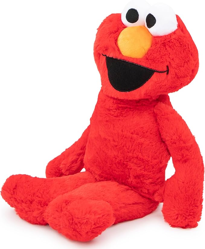 Jay Franco Plush Pillow Buddy Super Soft Polyester Microfiber | Sesame Street Elmo 22 inch (Official Sesame Street Product)