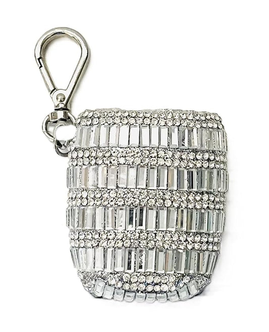 Bath & Body Works Baguette Gemstone PocketBac Holder Rhinestone Hand Sanitizer Holder Sparkle Clip Accessory