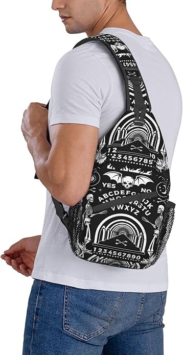 Sling Backpack Unisex Crossbody Chest Bag Shoulder Chest Bag For Women Men Hiking Travel