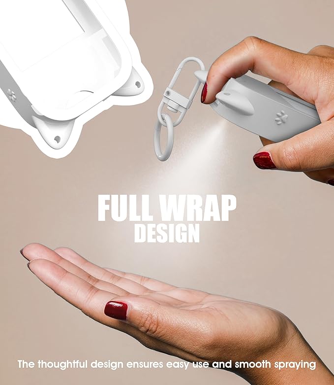 Sonnorel Silicone Case Compatible with Touchland Hand Sanitizer Spray (Fit for 1 FL OZ/30 mL Ver)