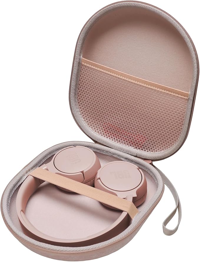 Headphone Headset Case Compatible with Anker Q20i Q30/Sony WH-CH520/JBL//BERIBES/KVIDIO Wireless On-Ear Headphones, Khaki