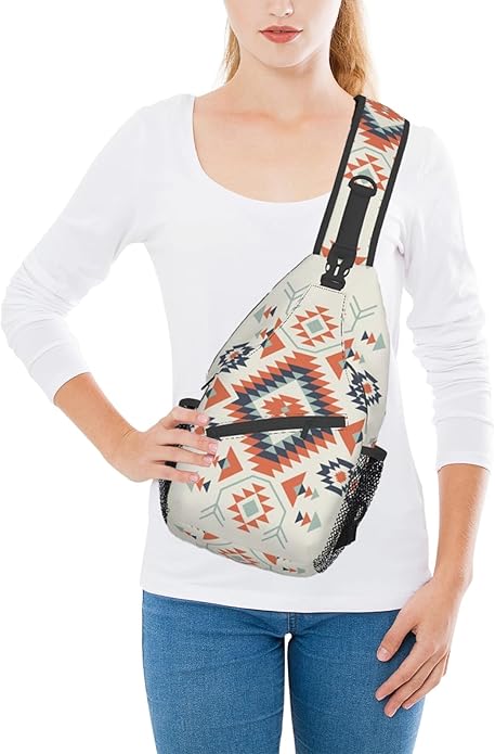Sling Backpack Unisex Crossbody Chest Bag Shoulder Chest Bag For Women Men Hiking Travel