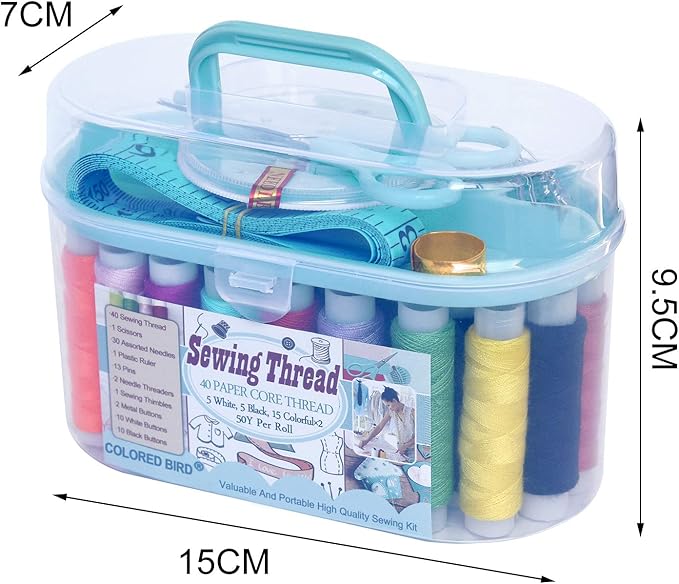 Sewing kit Sewing Thread Sewing Supplies Family Repair Kit Traveler Sewing Project kit DIY Sewing Supplies Organizer