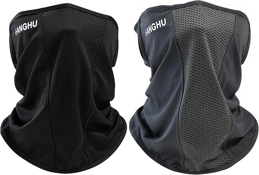 Summer UV Sun Protection Neck Gaiter for Men Women Cooling Breathable Face Mask Cover for Cycling Hiking