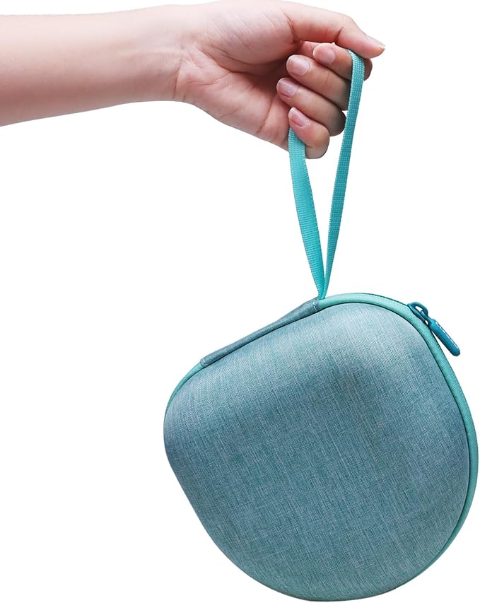Headphone Case Compatible with BERIBES/TOZO/KVIDIO/Beats/Soundcore Anker/JBL Noise Cancelling Over-Ear Headphones, Mint Green