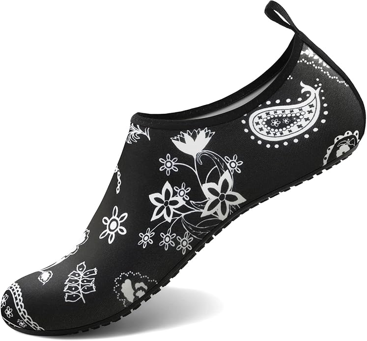 Water Shoes for Women Men Quick-Dry Aqua Socks Swim Beach Outfits Barefoot Yoga Exercise Wear Sport Accessories Pool Camping Must Haves River Hiking Adult Youth Size