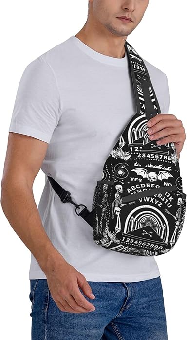 Sling Backpack Unisex Crossbody Chest Bag Shoulder Chest Bag For Women Men Hiking Travel