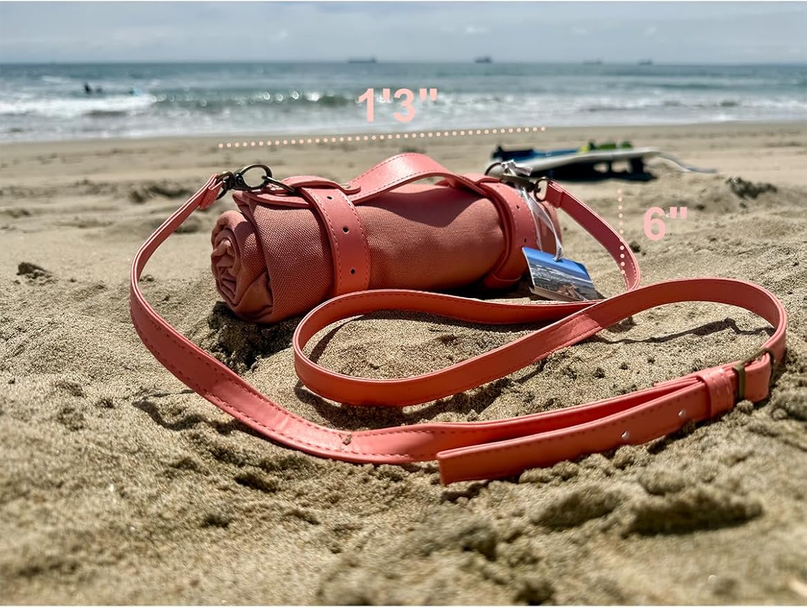 Kids Picnic Blanket, Kids Beach Mat – Medium 4’9” × 3’3” Compact Canvas, Easy to Fold & Carry
