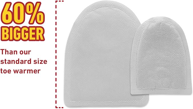 HotHands Bigfoot Adhesive Toe Warmer | 5 Pair Value Pack