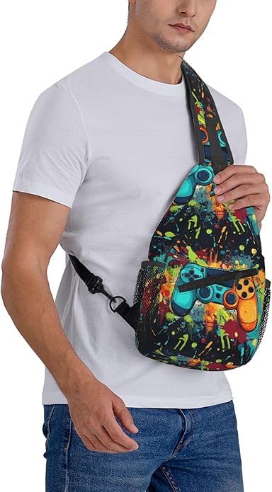 Sling Backpack Unisex Crossbody Chest Bag Shoulder Chest Bag For Women Men Hiking Travel