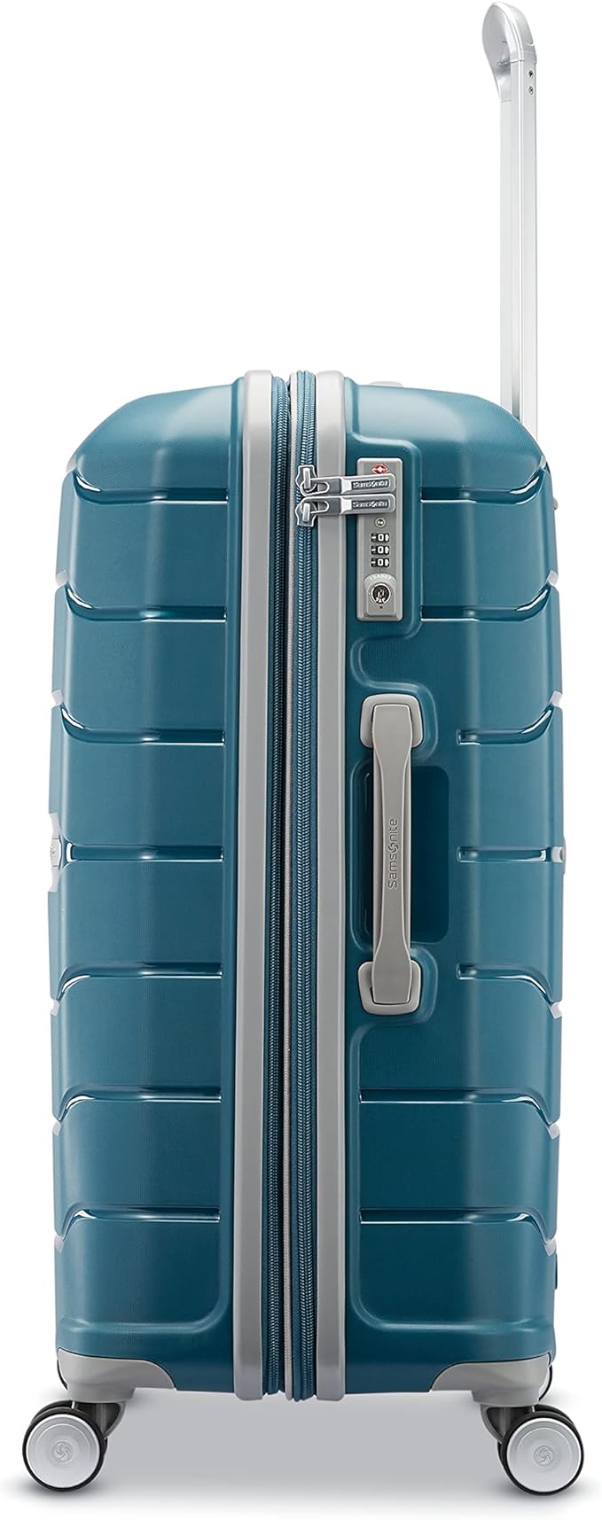 Samsonite Freeform Hardside 24-Inch Spinner (Dark Teal, Checked-Medium 24-Inch)