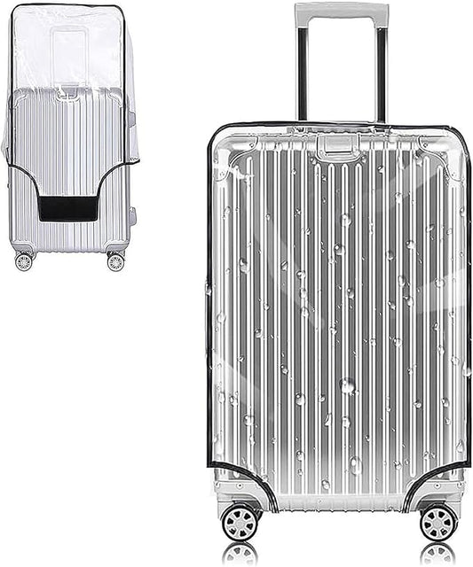 Yotako Clear PVC Suitcase Cover Protectors 30 Inch Luggage Cover Protectors for Wheeled Suitcase 30''
