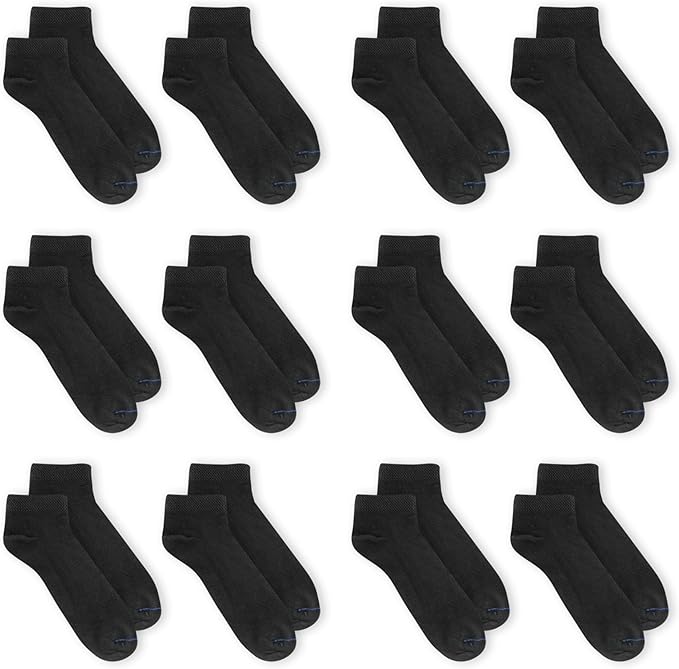 Dr. Scholl's Women's Diabetes & Circulator Socks - 4, 6, & 12 Pair Packs - Non-Binding Moisture Management