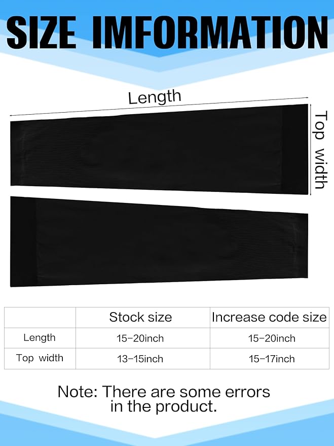 Boao 10 Pairs UV Arm Sleeve for Men Women Cooling Tattoo Cover up Compression Sun Protection Sleeves for Outdoor Activities