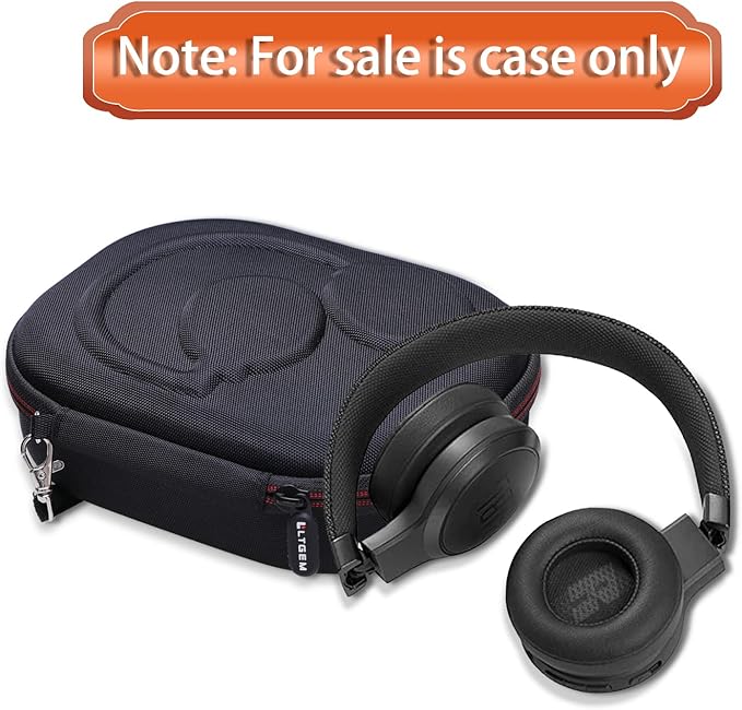 LTGEM Case Compatible with JBL Tune 770NC / 510BT / 720BT / 520BT / 520C / 670NC, for JBL Live 770NC / 670NC / 680NC / 780NC Headphones, Black