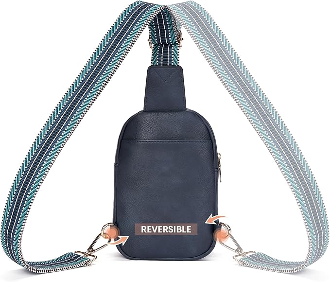 BOSTANTEN Sling Bag Crossbody Bags for Women Trendy Crossbody Purse Leather Chest Bag