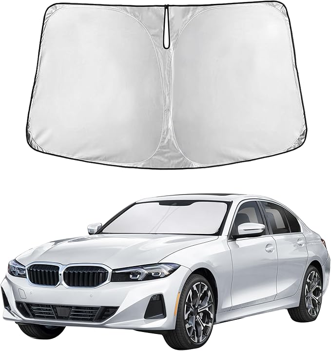 Autovir Windshield Sun Shade Fit for 2013-2016 2017 2018 Nissan Altima Sunshade, Front Car Window Shades Sun Visor, Blocks UV Rays & Heat, Car Accessories