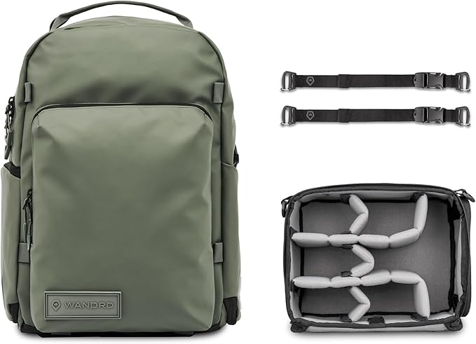 WANDRD PRVKE Pocket 31L V4 Photography Bundle – Large Travel Camera Backpack with Essential Camera Cube and Laptop Sleeve