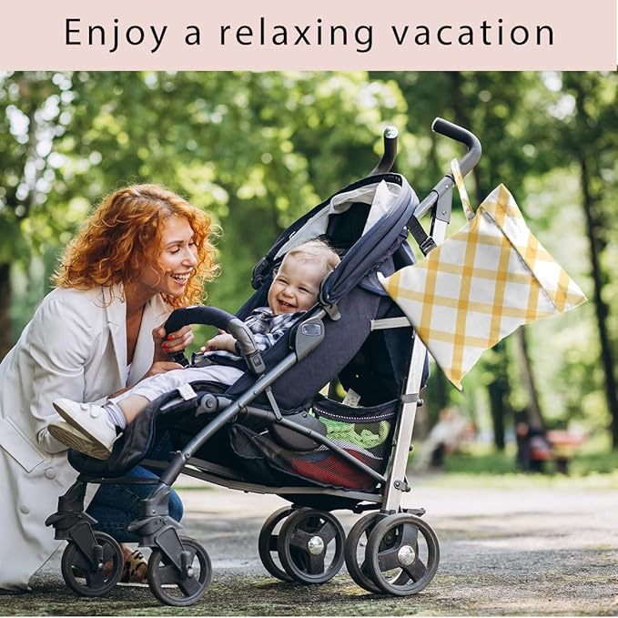 Wet Bag, 4Pcs Wet Dry Bag Set, Reusable Waterproof Bags with Mixed Diamond Lattice & Plaid Prints for Women, Versatile for Beach, Pool & Daily Use
