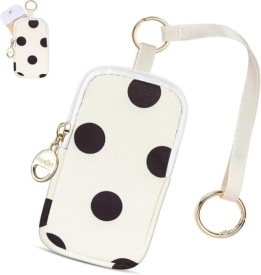 Hand Sanitizer Spray Case Compatible with T0uch-land, Hand Sanitizer Holder Bag with Ring Buckle & Wrist Strap
