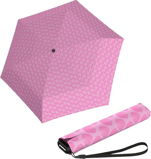 Knirps US.050 Ultra Light Pocket Size Manual Rain Umbrella with Carrying Case