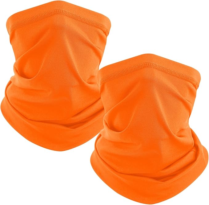 TICONN Neck Gaiter Face Cover Scarf, Neck Warmer Breathable Sun & Wind-proof for Skiing Fishing Hiking Cycling