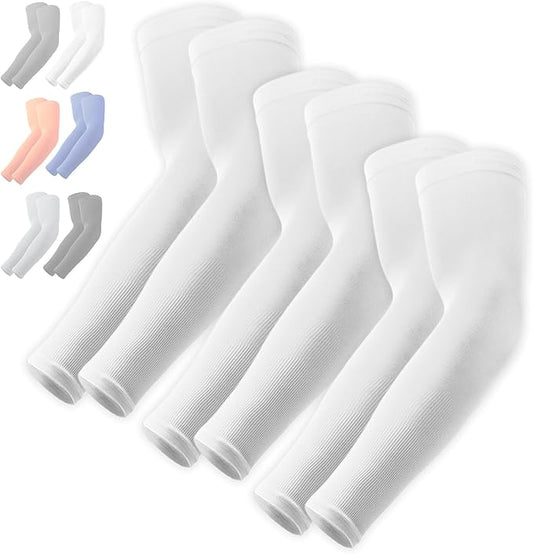 OutdoorEssentials UV Sun Sleeves for Men & Women, Cooling Arm Sleeves UPF 50+ | Golf, Tattoo Cover Up, Sun Protection