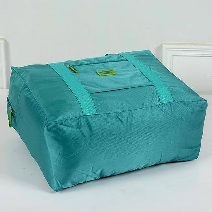 Travel Duffel Bags 12 PCS Foldable Travel Bag Tote Carry on Luggage Waterproof Sports Gym Bag Lightweight Large Weekender Overnight Bag for Women and Men (12 PCS)