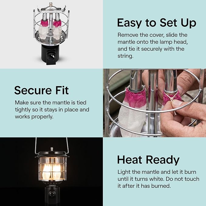 Camping Lantern 1500 Lumens, Bright Outdoor Lantern with Adjustable Light, Easy Ignition, Durable Design, Propane Lantern for Camping, Hurricane and Backup Use