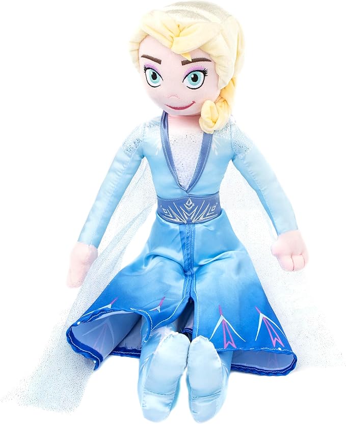 Jay Franco Plush Pillow Buddy Super Soft Polyester Microfiber | Disney Frozen 2 Elsa 25 inch (Official Disney Product)