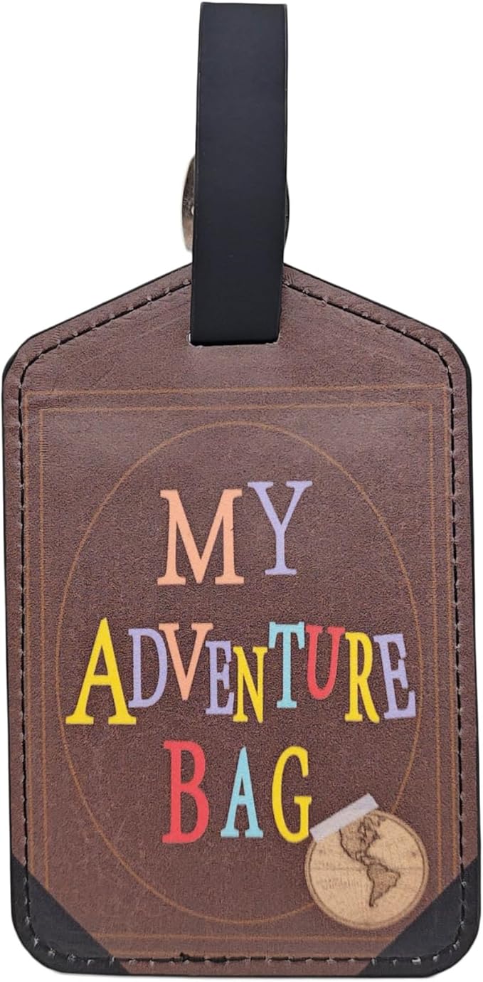 My Adventure Book Passport Holder & Luggage Tag - Scrapbook Replica - My Adventure Book (Luggage Tag Only)