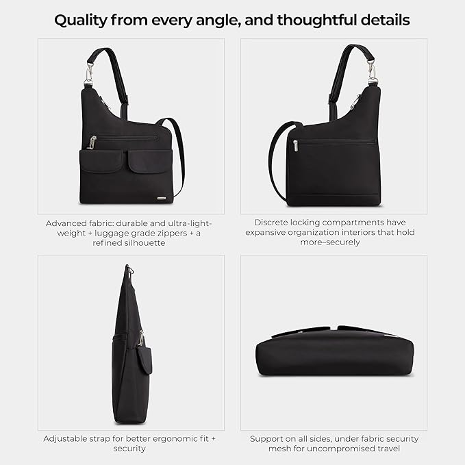 Travelon Anti-Theft Classic Crossbody Bag