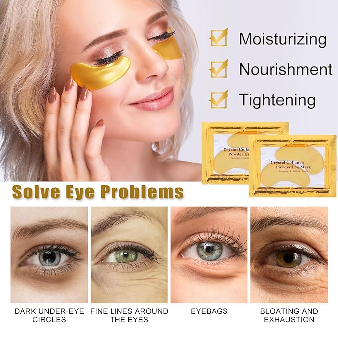 Eakroo 30 Pairs Lip Mask and Eye Mask Set, Hangover Kit, Sleepover Party Supplies for Girls, Eye Patches for Puffy Eyes, Hangover Patches, Pinata Stuffers for Adults, Adult Goodie Bag Stuffers