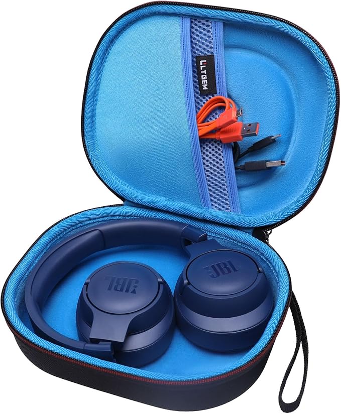 LTGEM Case Compatible with JBL Tune 770NC / 510BT / 720BT / 520BT / 520C / 670NC, for JBL Live 770NC / 670NC / 680NC / 780NC Headphones, Light Blue
