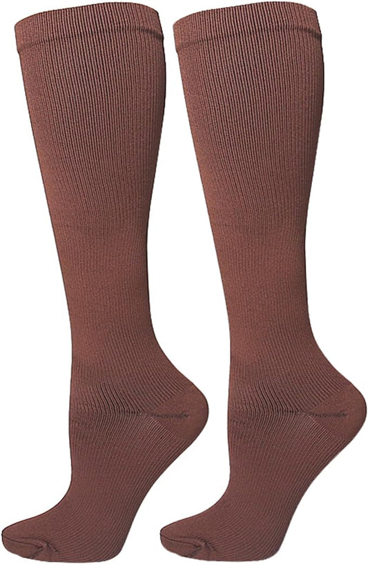 Bestjybt Compression Socks for Women & Men Circulation 15-20 mmHg Support Socks for Athletic Running Cycling