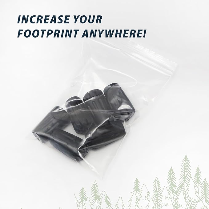 TREKOLOGY Trekking Pole Tips - Walking Sticks Replacement Tip Protectors - 11mm Hole Diameter - Fit Most Standard Hiking Poles